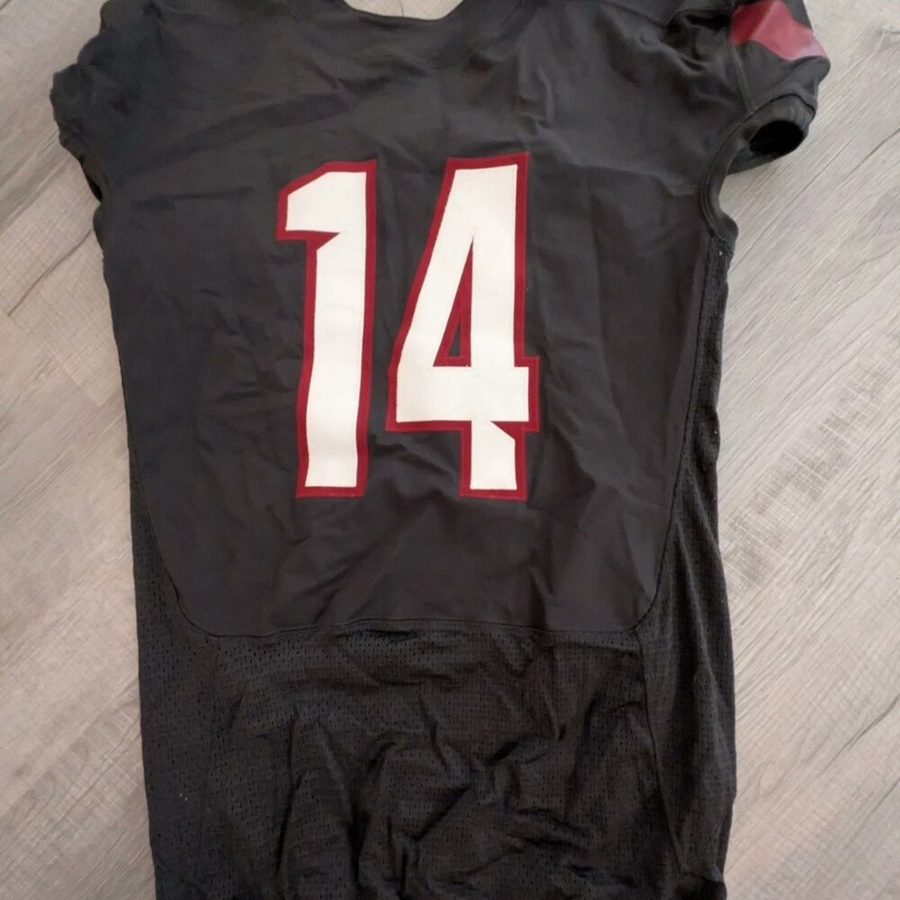 Nike Gray Red White Jersey Practice Jersey Mens XL football - Picture 2 of 6